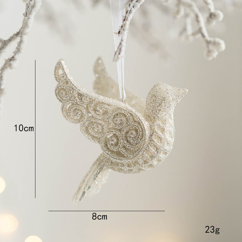 Merry Christmas Natal Ornament, Angel Girl Pentacle Pendant, Christmas Tree Hanging Pendant, Deer Christmas Decoration