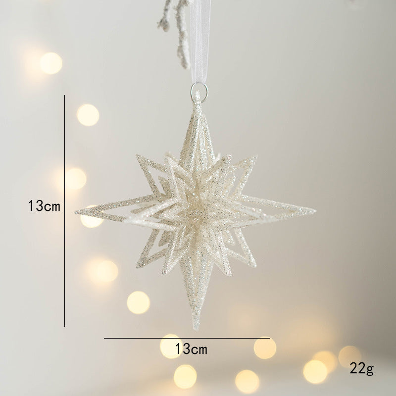Merry Christmas Natal Ornament, Angel Girl Pentacle Pendant, Christmas Tree Hanging Pendant, Deer Christmas Decoration