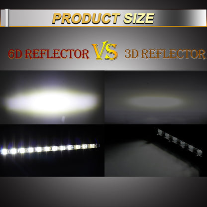 Slim Led Bar LIGHT Spot Flood Offroad Light Bar For Trucks Boat Tractor And SUV Driving 2