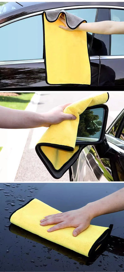 Microfiber Car Wash Towel Car Cleaning Drying Cloth Ultra Absorbent Care Cloth Quick Dry Kitchen To