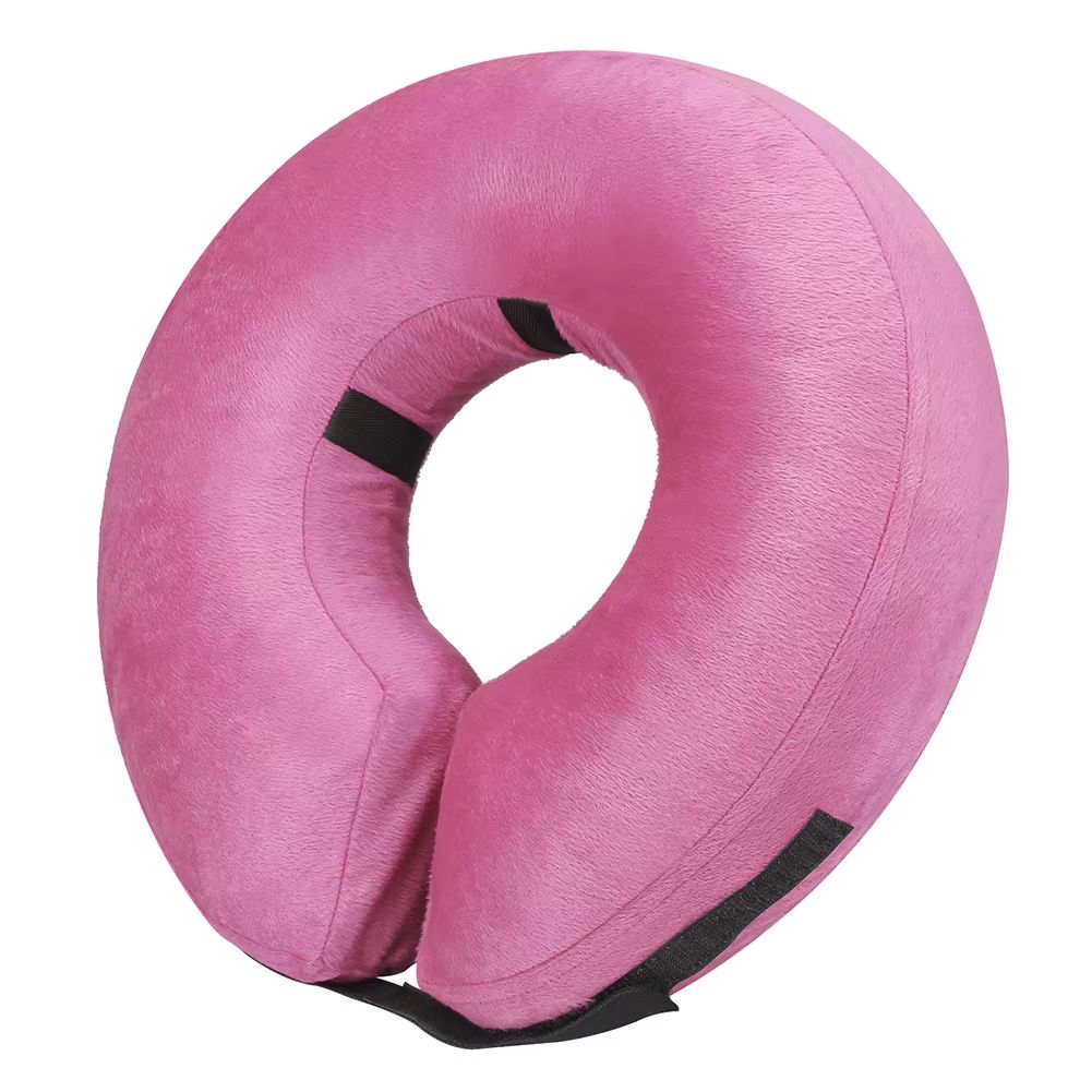 Inflatable Soft Pet Recovery Collar  Adjustable Protective Dog And Cat Cone For PostSurgery Comfort 7