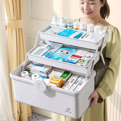 Large Capacity Family Medicine Storage Box