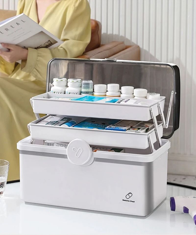 Large Capacity Family Medicine Storage Box 3