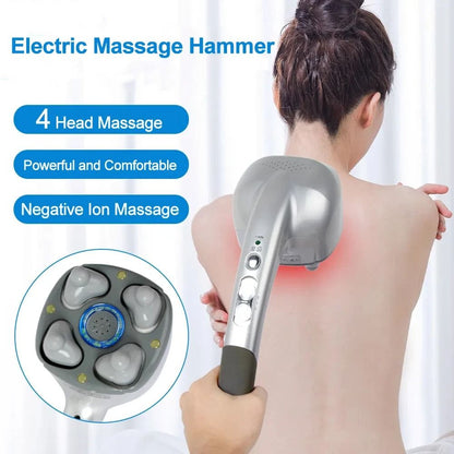 Electric Handheld Full Body Deep Tissue Massager