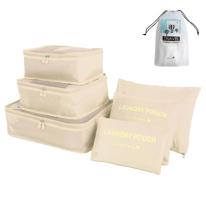 TravelMaster Ultra Organiser Set  8Piece Premium Luggage Packing Cube  Sorting Bags 10