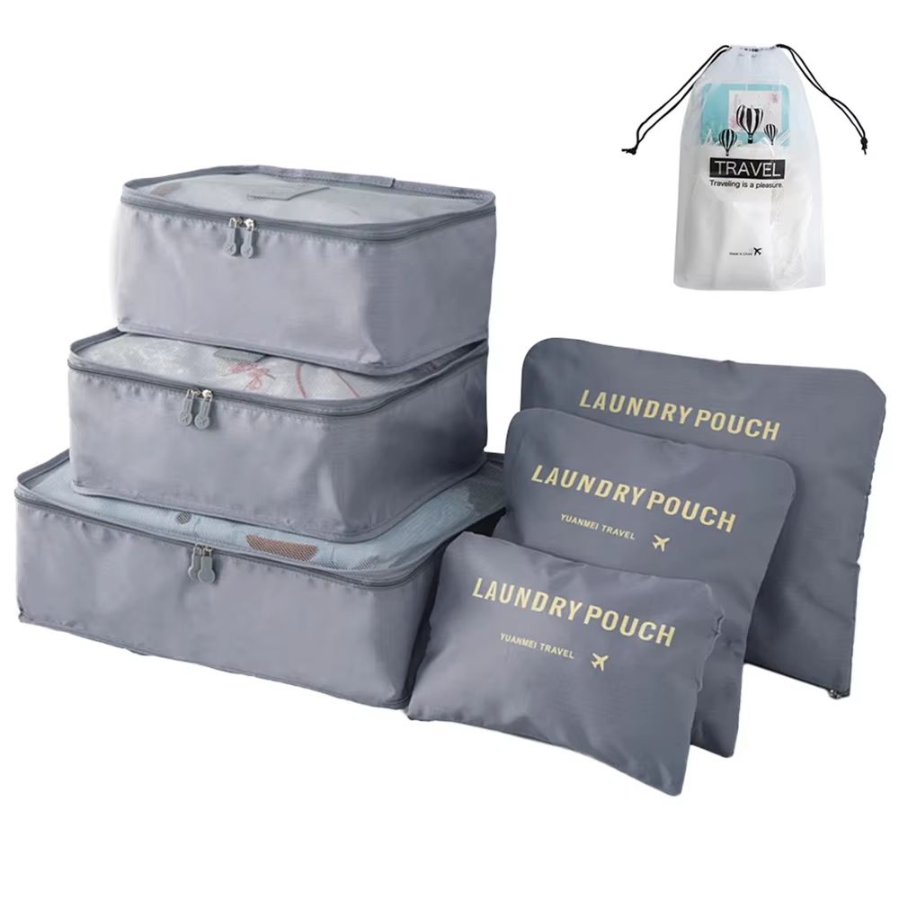 TravelMaster Ultra Organiser Set  8Piece Premium Luggage Packing Cube  Sorting Bags 11
