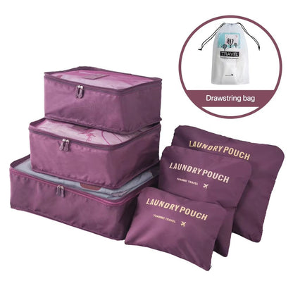 TravelMaster Ultra Organiser Set  8Piece Premium Luggage Packing Cube  Sorting Bags 18