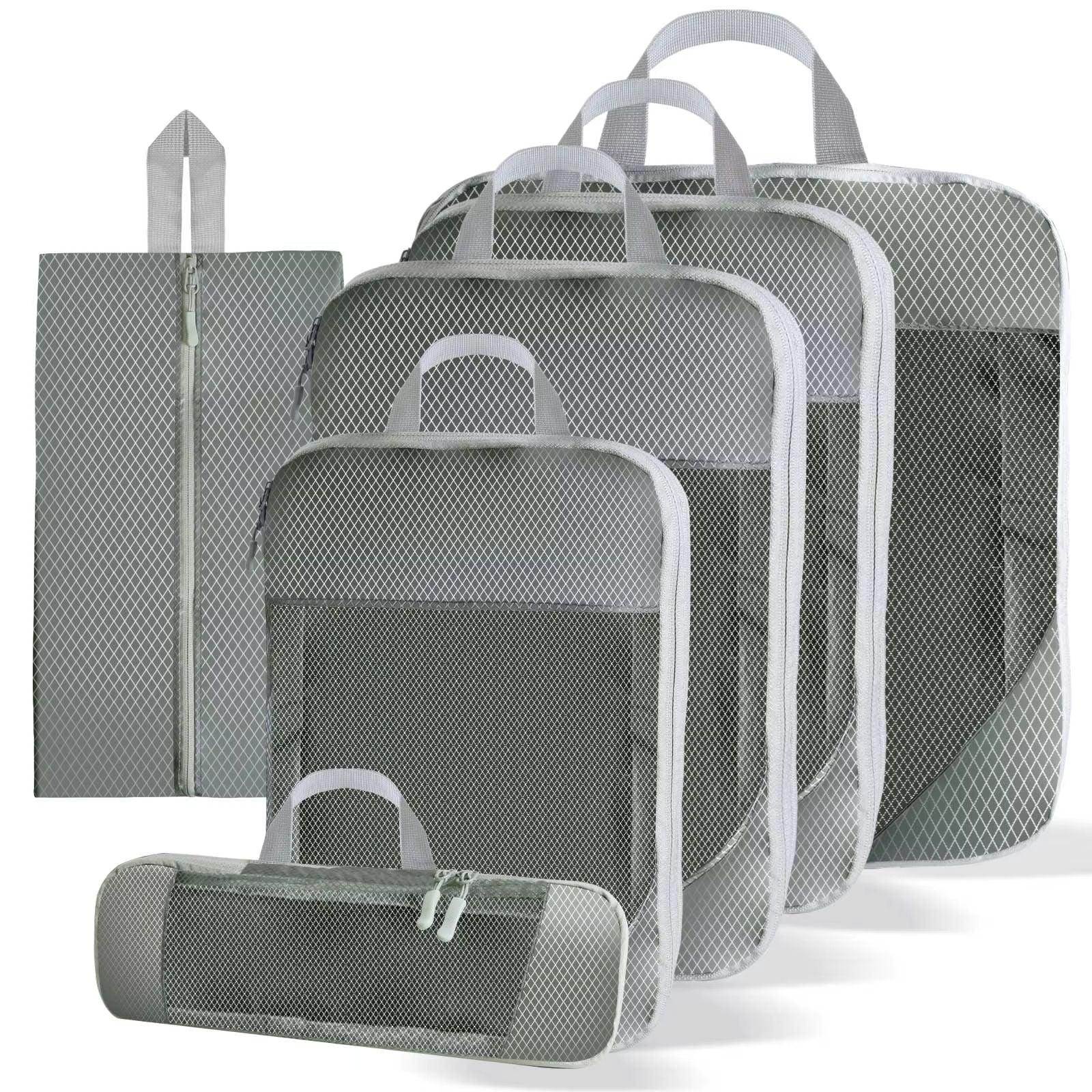 TravelMaster Ultra Organiser Set  8Piece Premium Luggage Packing Cube  Sorting Bags 25