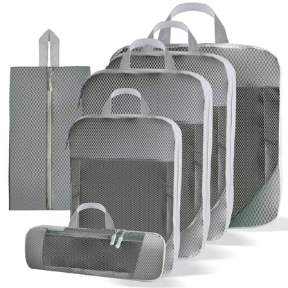 TravelMaster Ultra Organiser Set  8Piece Premium Luggage Packing Cube  Sorting Bags 25