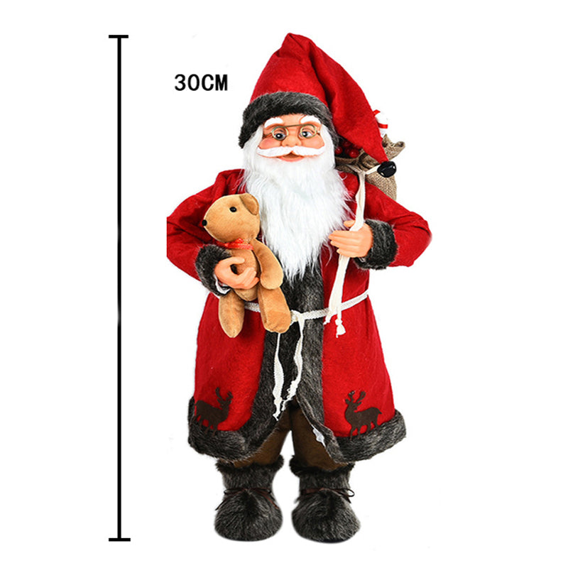 Santa Claus Christmas Decorations, Layout Window Decoration, Holiday Decoration Ornaments