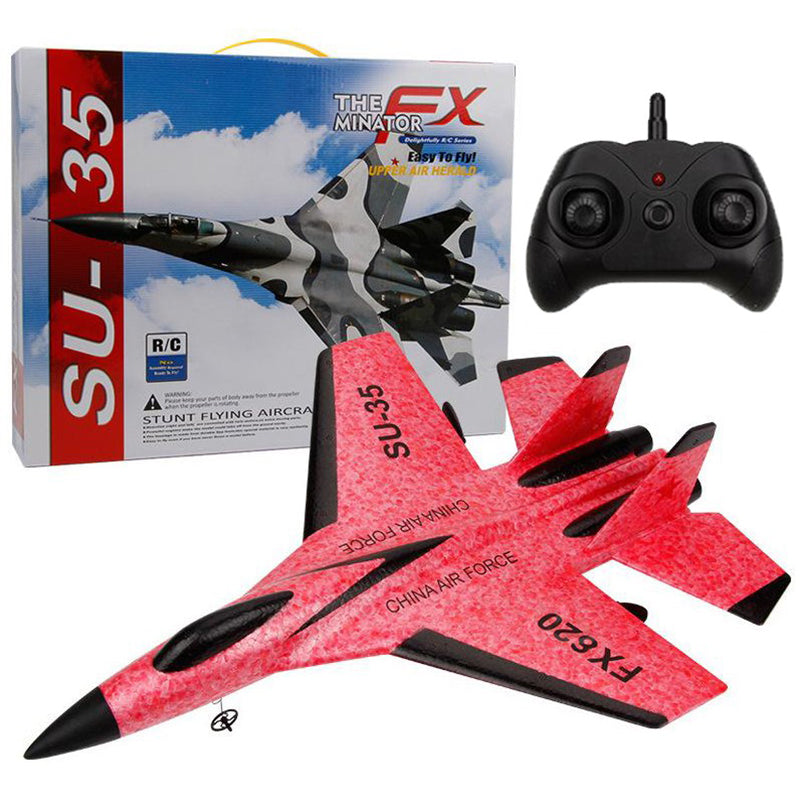 RC Foam Fighter Jet Glider Remote Control Aircraft Plane Radio Control Airplane Toy For Kids Boys G