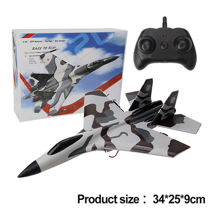 RC Foam Fighter Jet Glider Remote Control Aircraft Plane Radio Control Airplane Toy For Kids Boys G