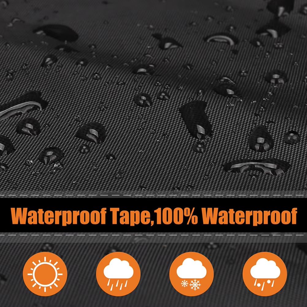 OutdoorShield Deluxe Hanging Egg Chair Cover  Waterproof Windproof Protector For Single Or Double S 2