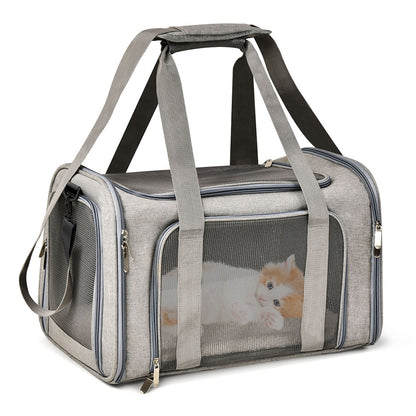 Cat Pet Carriers Dog Travel Bags Airline Approved Soft Side Dog Carrier Backpack Portable Travel Tr 7