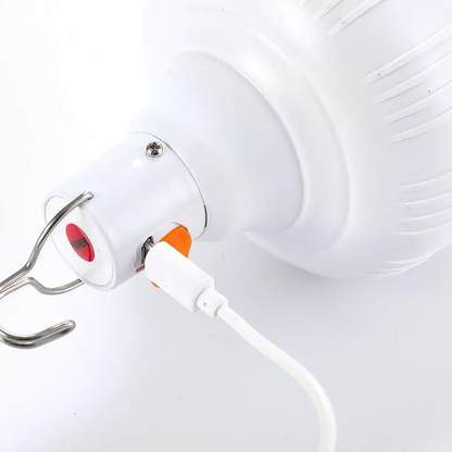 High Brightness USB Rechargeable LED Lamp Bulbs Portable Camping Lantern Emergency Outdoor Hook Lig 2