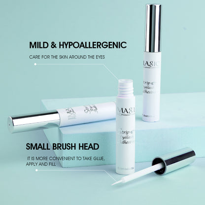 Waterproof False Eyelash Extension Glue Fast Dry Long Lasting Strong Transparent Eyelash Primer No  3