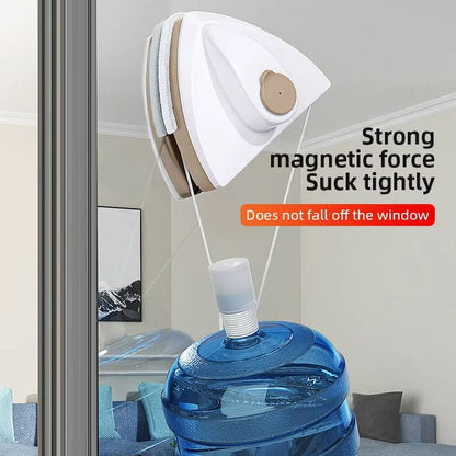 ClearView Duo Magnetic Glass Window Cleaning Tool  DoubleLayer Squeegee For StreakFree Home  Office 4