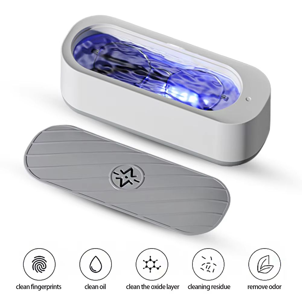 UltraClean Sonic Jewelry & Glasses Washer – USB Rechargeable High-Frequency Vibration Cleaner