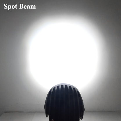 Car Offroad SUV Truck Auxiliary Hood Bumper Spot LED Work Light Motorcycle Spotlight Tractor Forkli 1
