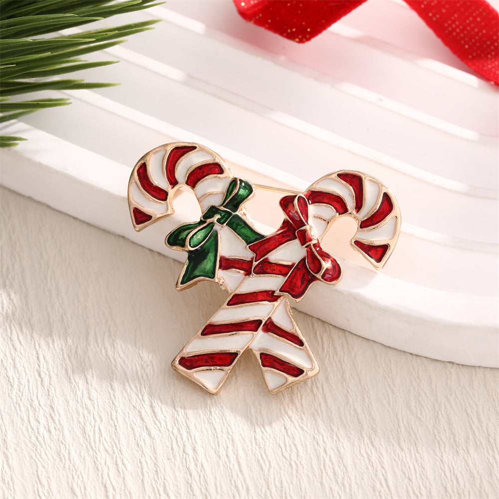 Rhinestone Christmas Bells, New Christmas Jewelry, Brooch Pin For Women Clothing, Fashion Sweet Alloy Enamel