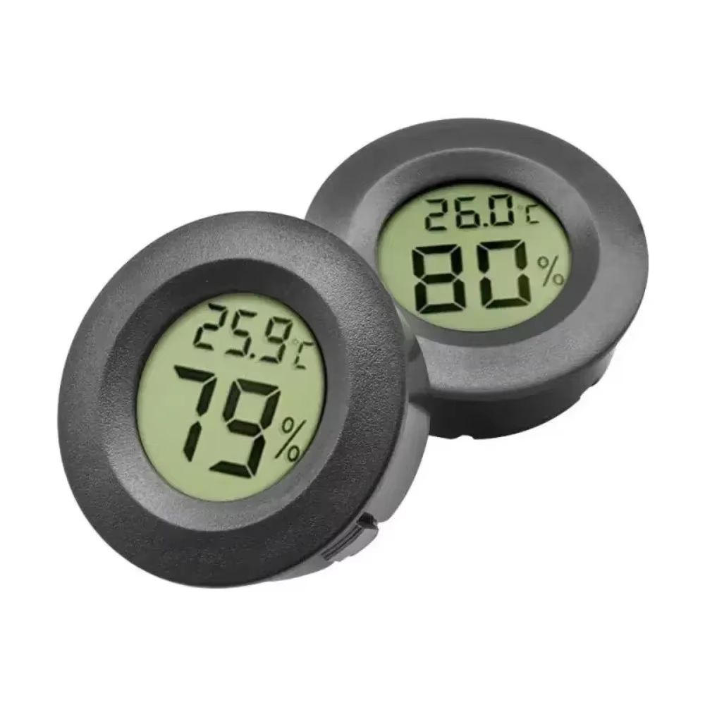 PrecisionStats Digital Tank Thermo-Hygro Sensor – High-Precision Temperature & Humidity Monitor for Reptile & Aquarium U
