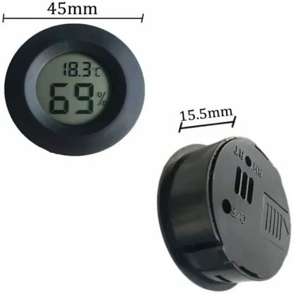 PrecisionStats Digital Tank ThermoHygro Sensor  HighPrecision Temperature  Humidity Monitor For Rep 5