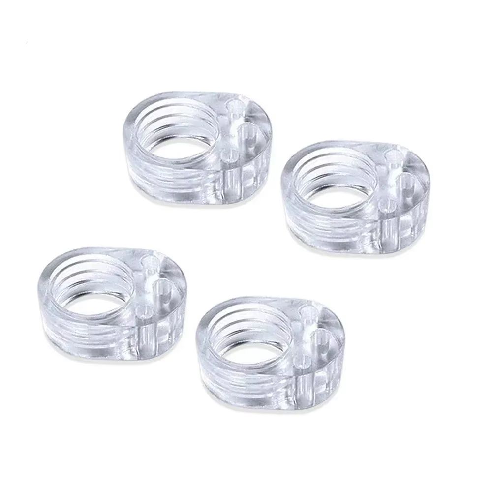 CrystalShield Transparent Silicone Door Stopper Pad  Wall  Door Handle Impact Buffer For Baby Safet 4
