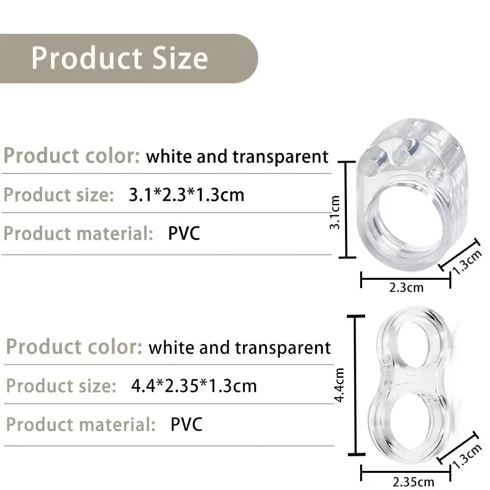 CrystalShield Transparent Silicone Door Stopper Pad  Wall  Door Handle Impact Buffer For Baby Safet 5