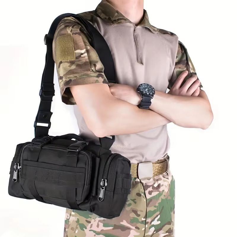 TrailMate Nylon Outdoor Crossbody Bag  Climbing Hiking  Camping Shoulder Sling 1