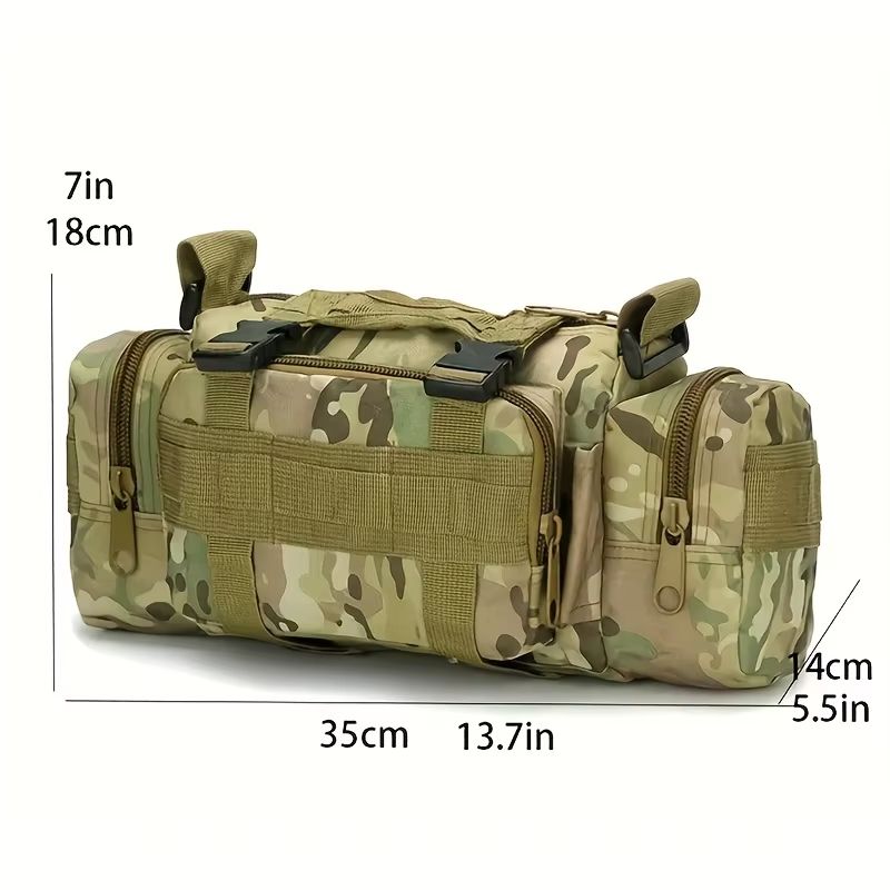 TrailMate Nylon Outdoor Crossbody Bag  Climbing Hiking  Camping Shoulder Sling 2