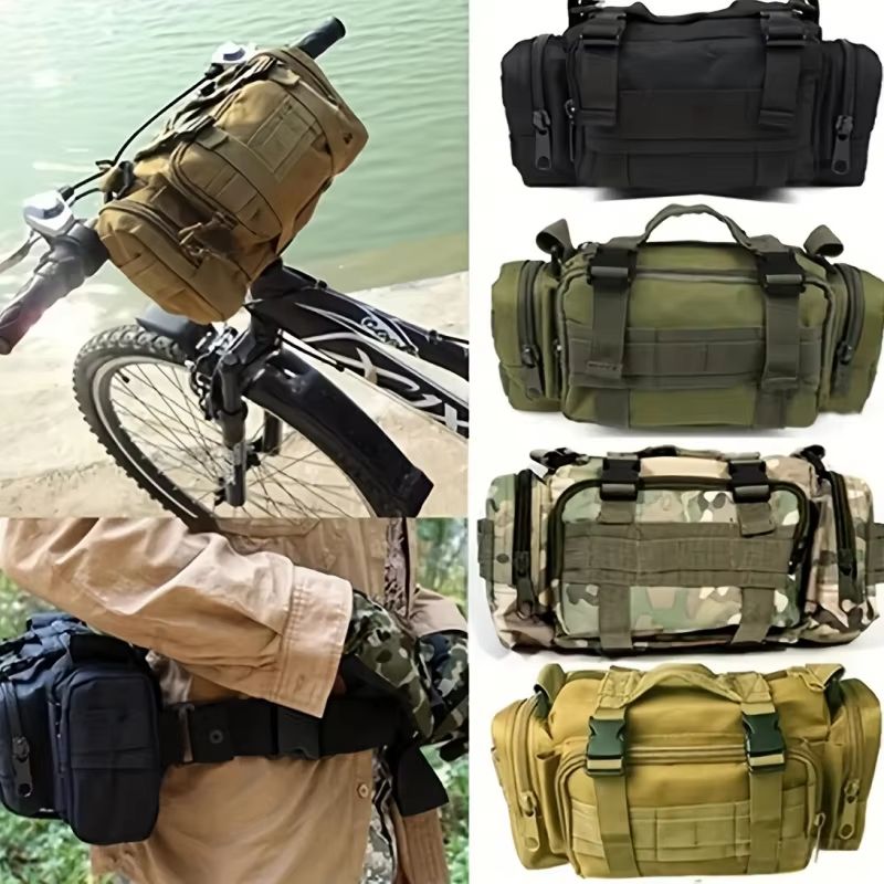TrailMate Nylon Outdoor Crossbody Bag  Climbing Hiking  Camping Shoulder Sling 3