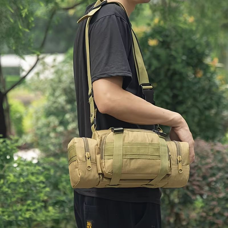 TrailMate Nylon Outdoor Crossbody Bag  Climbing Hiking  Camping Shoulder Sling 5
