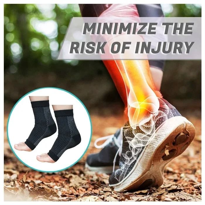 Ankle Compression Support Sleeves For Plantar Fasciitis And Swelling Relief 3