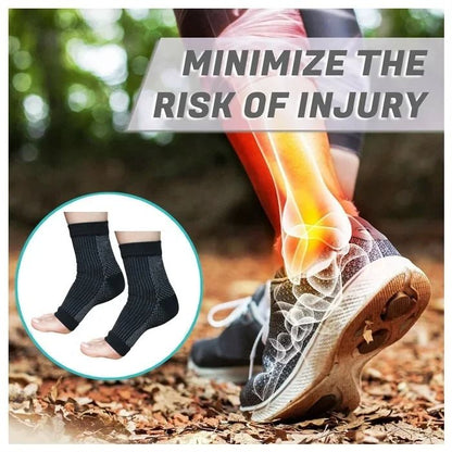 Ankle Compression Support Sleeves For Plantar Fasciitis And Swelling Relief 3