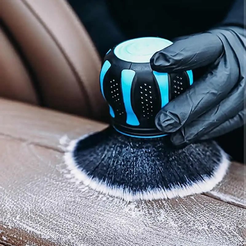 Soft Bristle Car Detailing Brush For Interior Dust Cleaning And Air Vent Maintenance 3