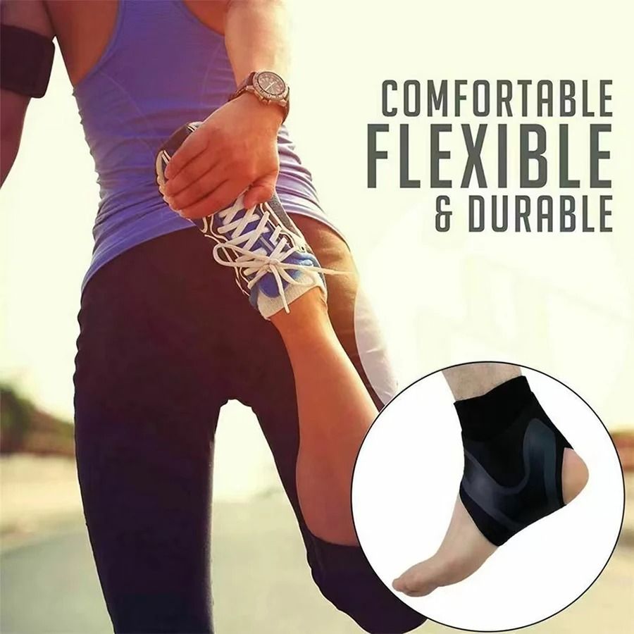 Elastic Ankle Brace Compression Support Wrap For Sports And Injury Recovery 5