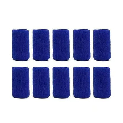 Elastic Finger Brace Sleeves Set For Sports Grip Support And Injury Protection 10PCS 10