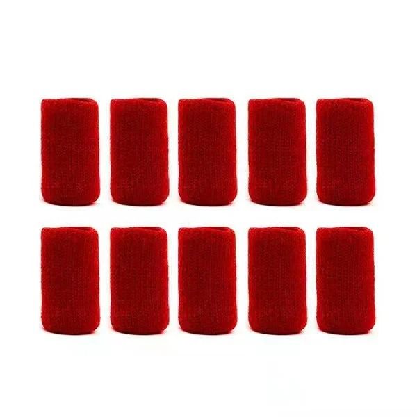 Elastic Finger Brace Sleeves Set For Sports Grip Support And Injury Protection 10PCS 11