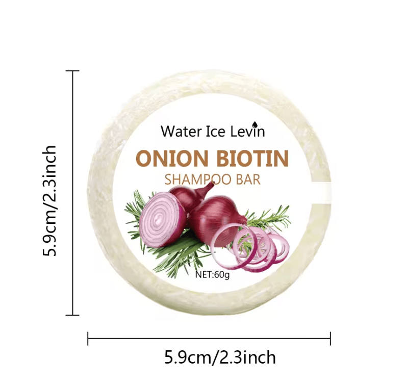 Onion Biotin Hair Revival Shampoo Bar 1