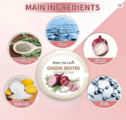 Onion Biotin Hair Revival Shampoo Bar 2
