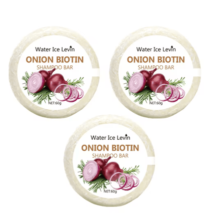 Onion Biotin Hair Revival Shampoo Bar 6