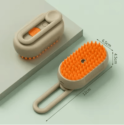 PawSteam 3 In 1 Pet Grooming Brush With Steam Care 3
