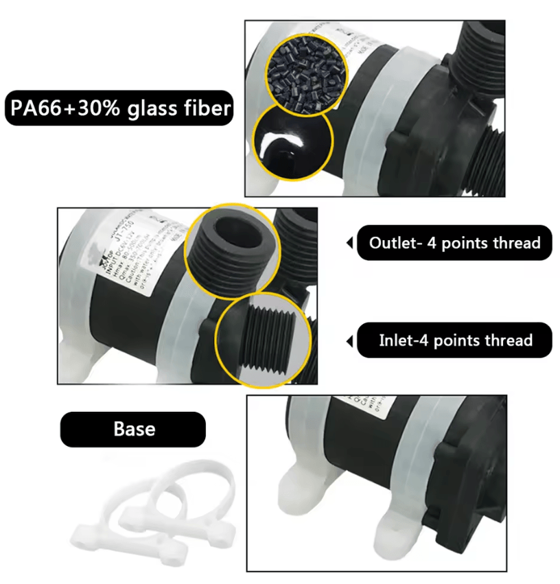 AquaBoost Silent Brushless Water Heater Pump 1