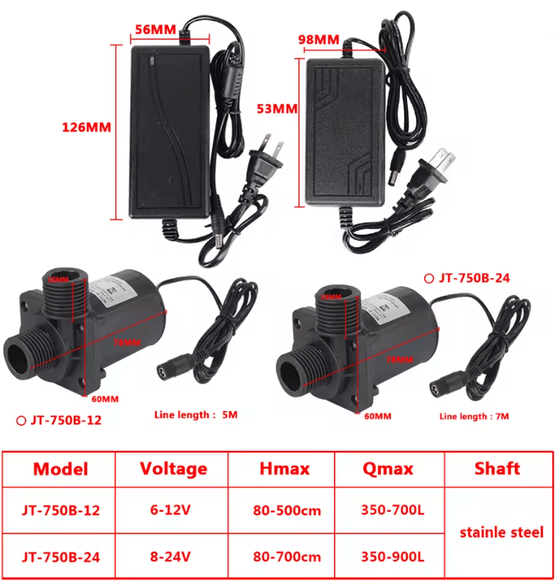 AquaBoost Silent Brushless Water Heater Pump 3