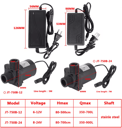 AquaBoost Silent Brushless Water Heater Pump 3