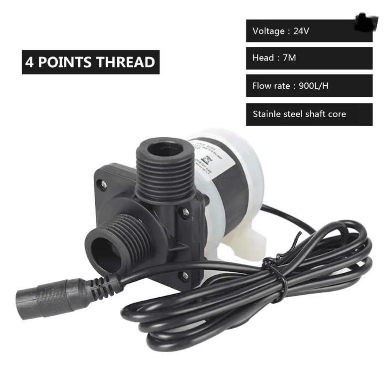 AquaBoost Silent Brushless Water Heater Pump 7