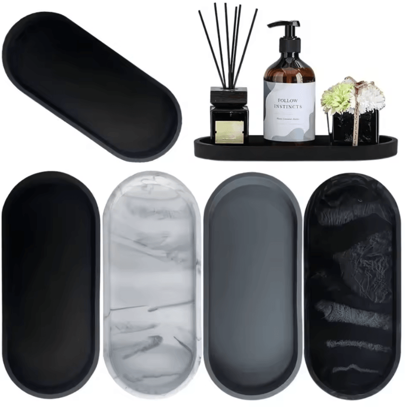 Silispace Rectangular Silicone Organizer Tray