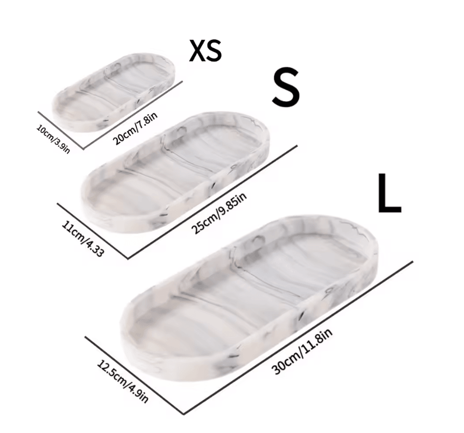 Silispace Rectangular Silicone Organizer Tray 2