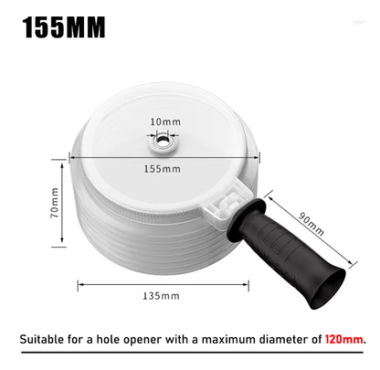 DrillGuard Electric Hammer Dust Collector Cover 4