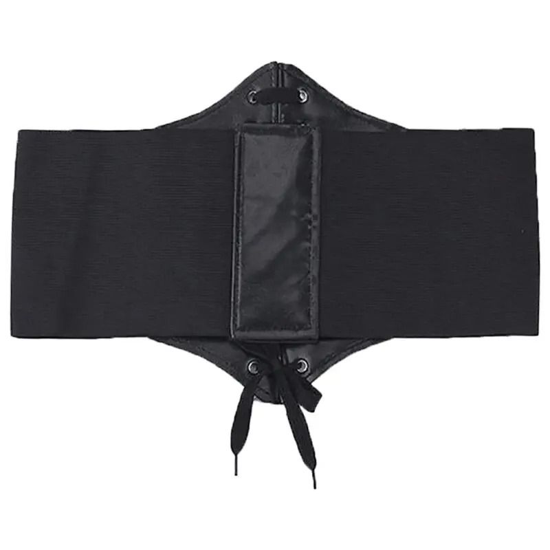 YBFDO Women Corset Shapewear Belt Slimming Waist Body Shaper Elastic Waistband Gothic Dress Girdle  3